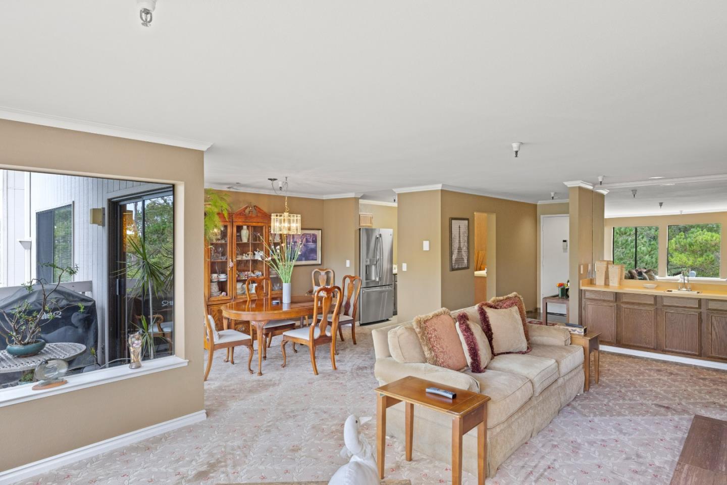 22 Shepherds Knoll Road Monterey, CA 93940 - Photo 1 of 21 a living room with furniture and a large window