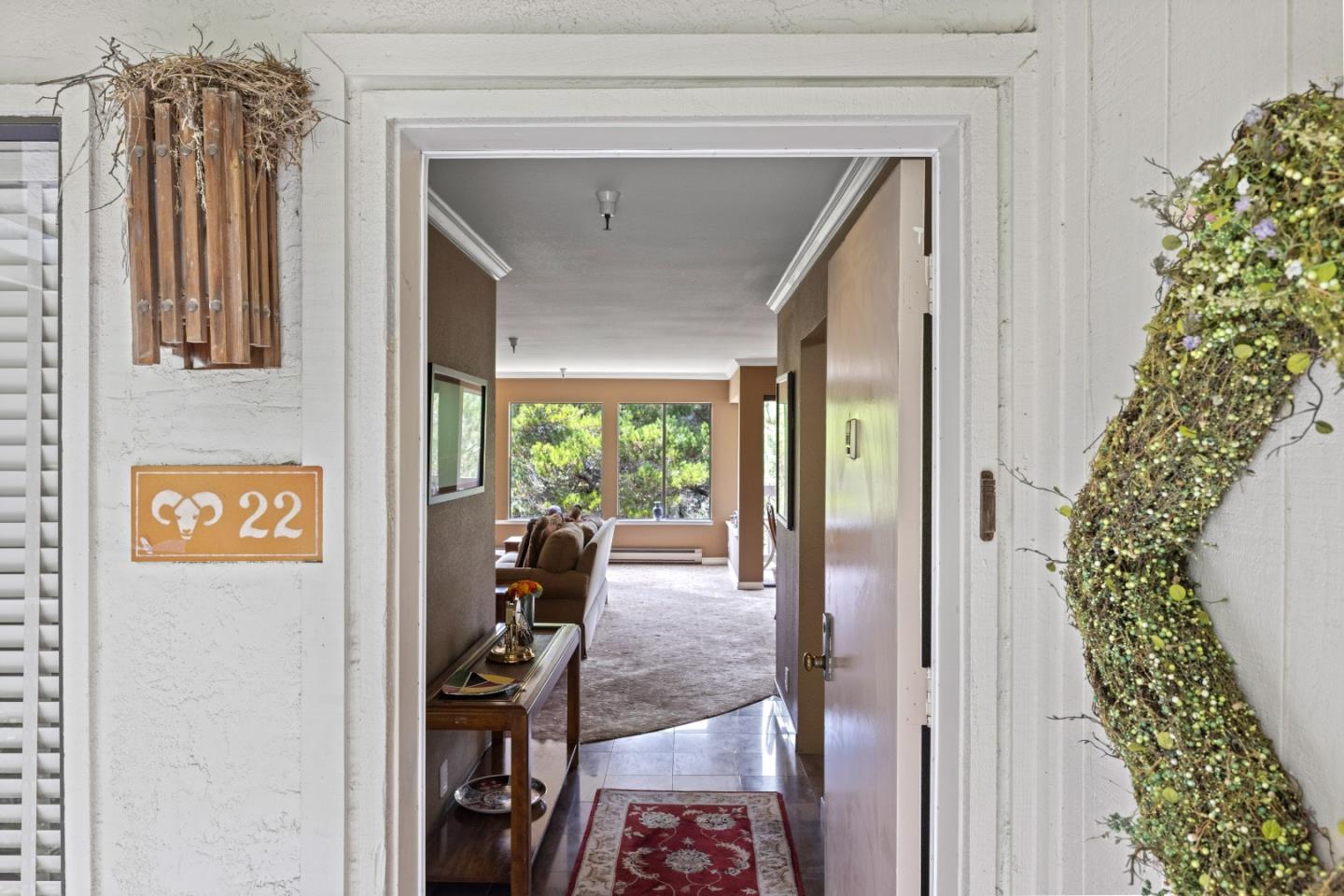 22 Shepherds Knoll Road Monterey, CA 93940 - Photo 2 of 21 a view of a hallway with seating area