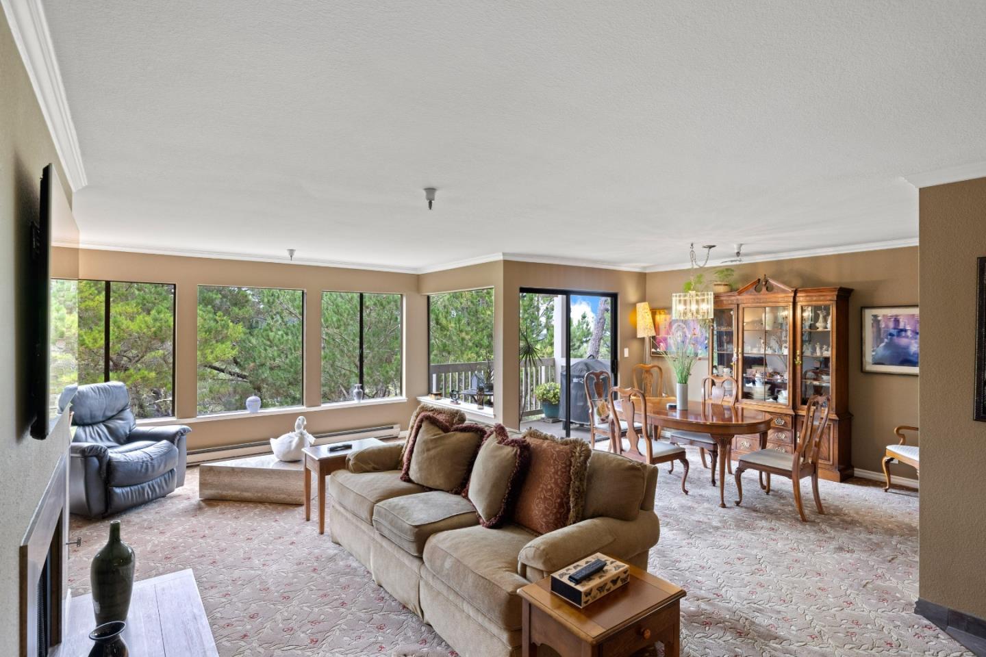 22 Shepherds Knoll Road Monterey, CA 93940 - Photo 3 of 21 a living room with furniture and a large window