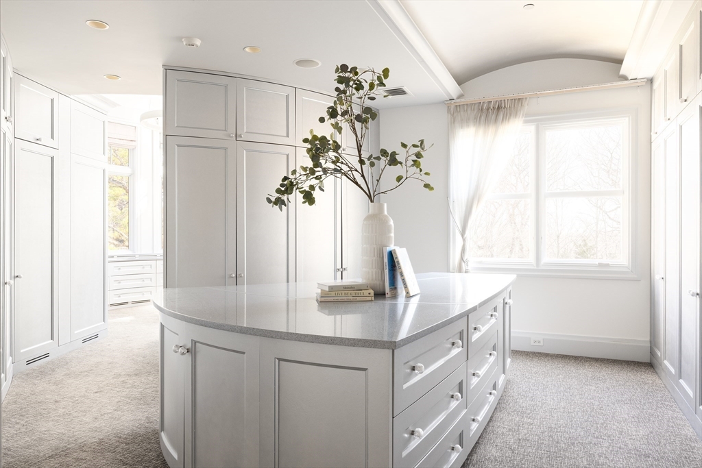 67 Byron Road Weston, MA 02493 - Photo 14 of 42 a kitchen with a chandelier furniture and a chandelier