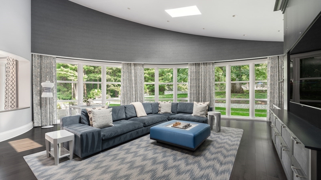67 Byron Road Weston, MA 02493 - Photo 10 of 42 a living room with furniture and a large window