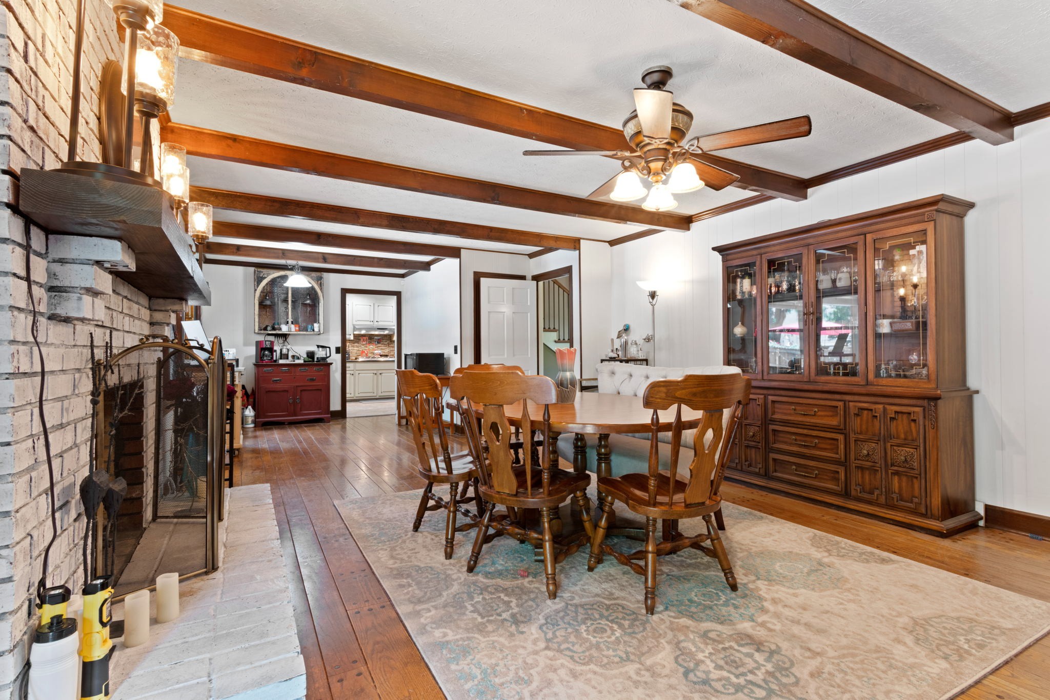 102 3rd Avenue East Springfield, TN 37172 - Photo 29 of 65 a view of a dining room with furniture window and wooden floor