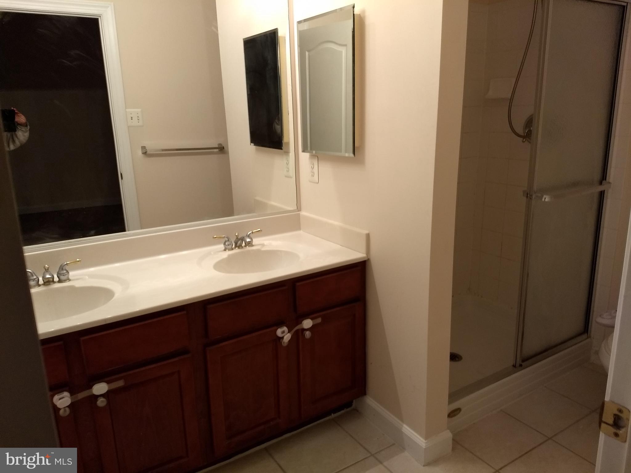3350 Castle Ridge Circle, Unit 1 Silver Spring, MD 20904 - Photo 19 of 43 Master Bath has dual vanities