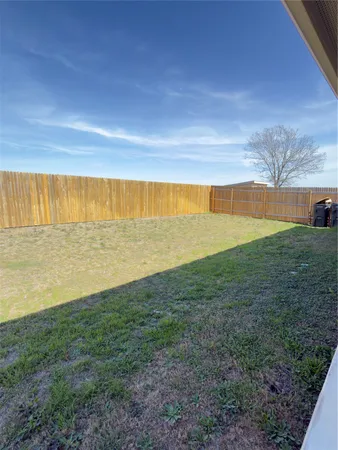 a view of a house with an empty space