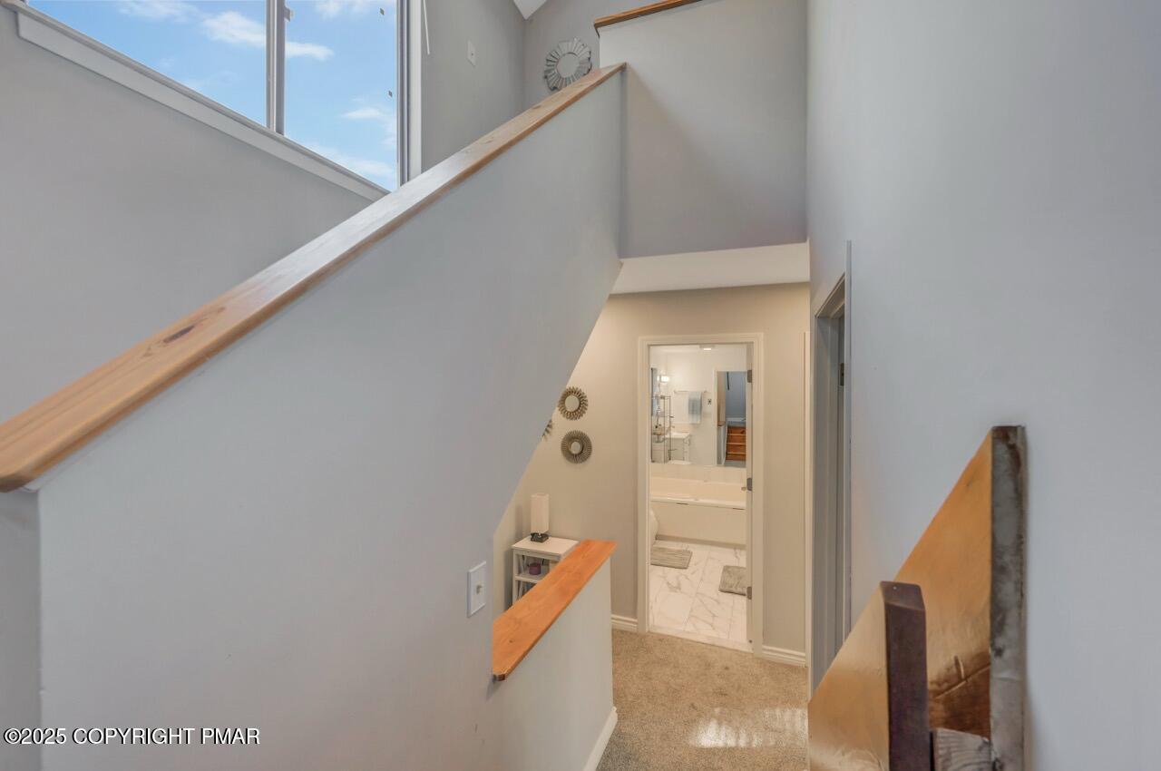 3305 Windemere Drive Bushkill, PA 18324 - Photo 39 of 56 a view of a hallway with windows