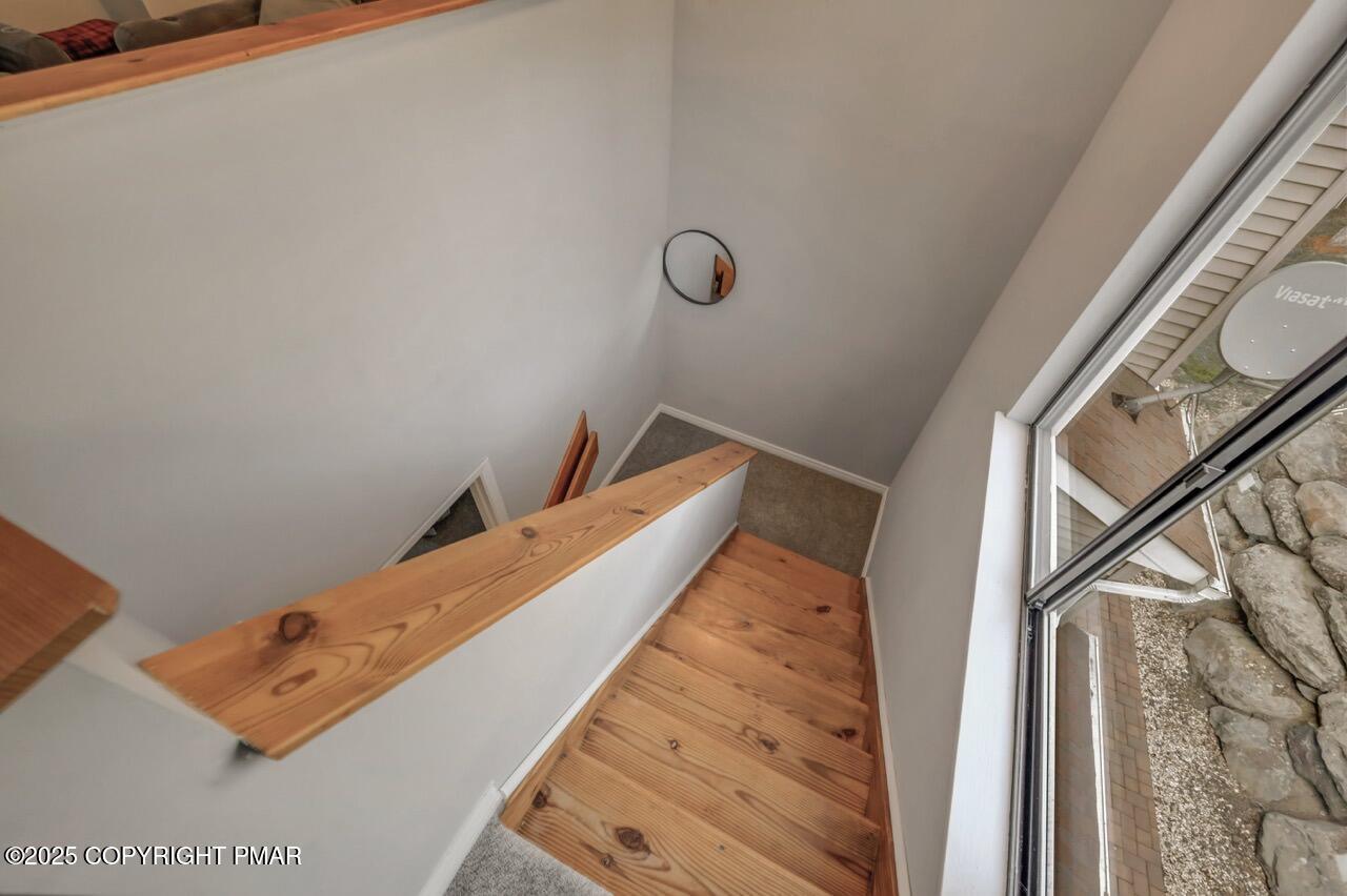 3305 Windemere Drive Bushkill, PA 18324 - Photo 41 of 56 a view of a room with rack and wooden floor