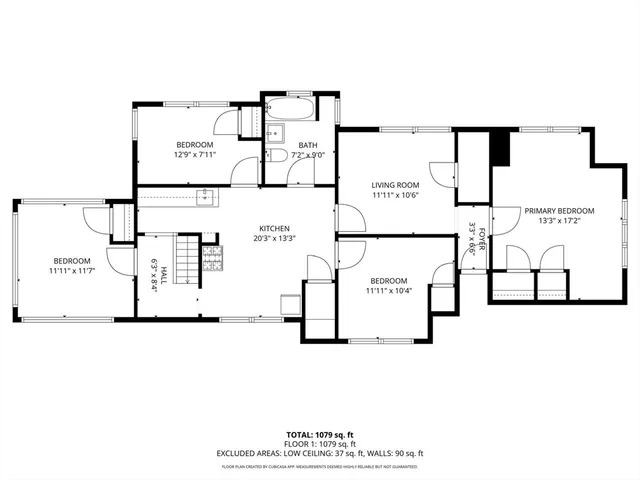 a picture of a floor plan