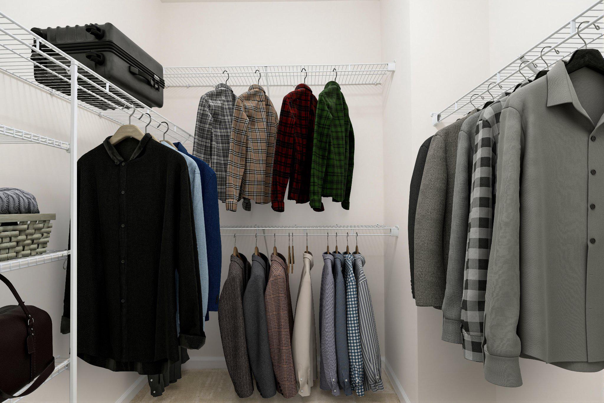 3819 Cullingworth Road Burtonsville, MD 20866 - Photo 25 of 50 a view of walk in closet with clothes and shoes