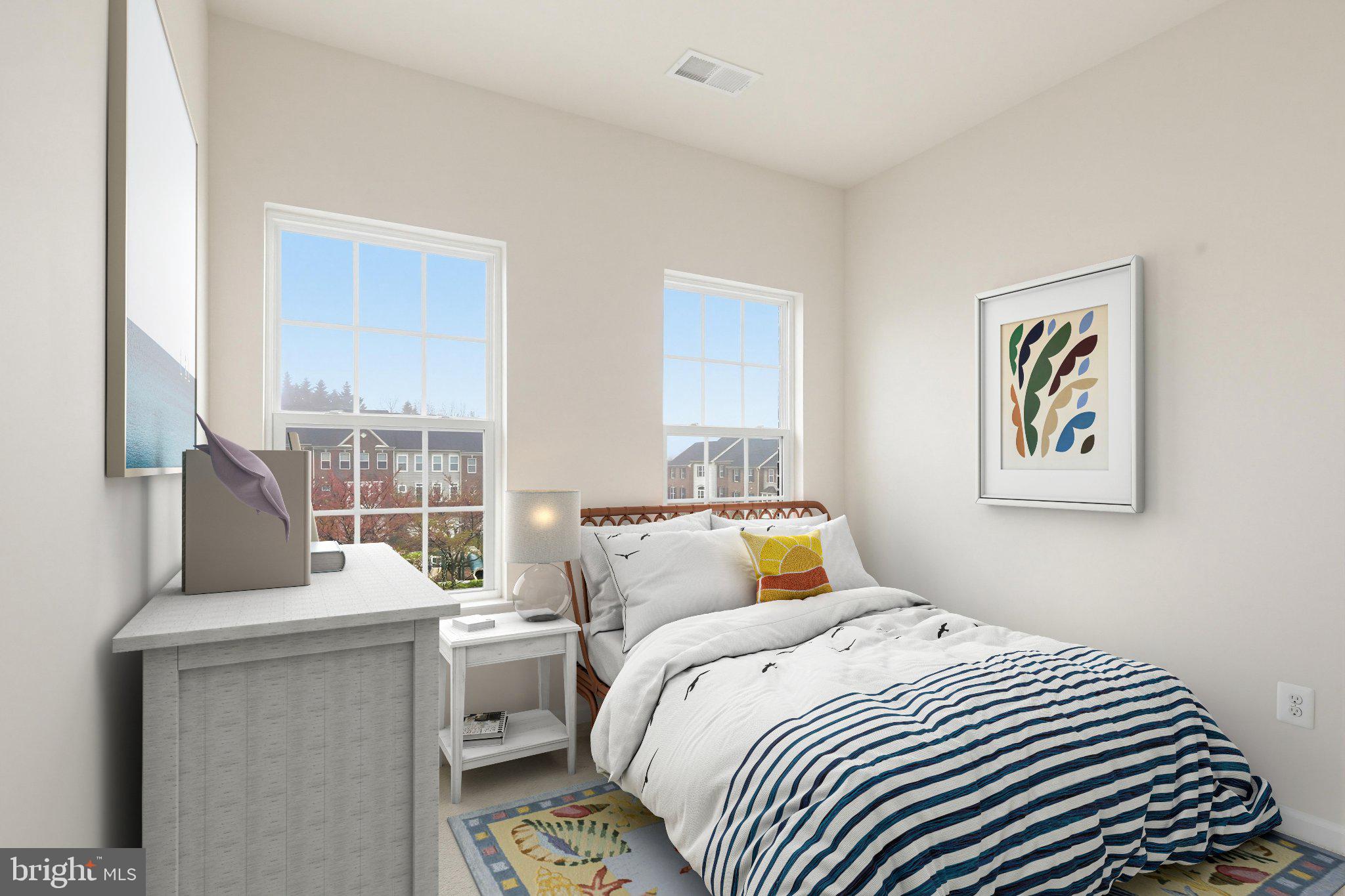 3819 Cullingworth Road Burtonsville, MD 20866 - Photo 32 of 50 a bedroom with a bed and wooden floor