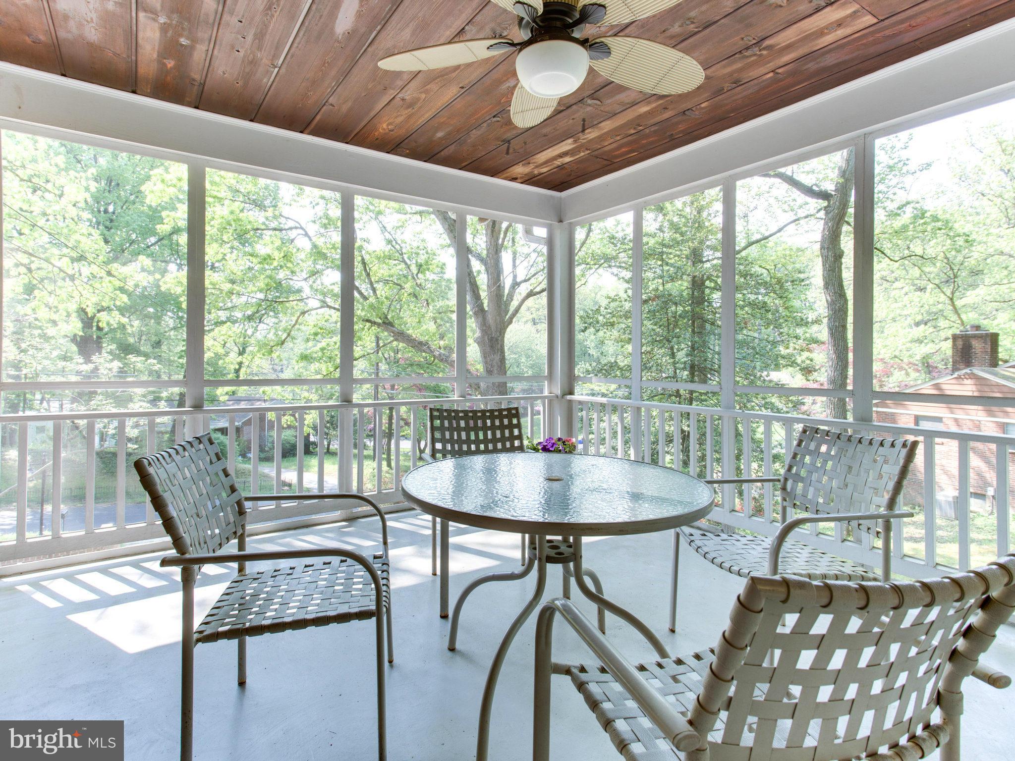 10785 Kinloch Road Silver Spring, MD 20903 - Photo 16 of 30 Screened porch