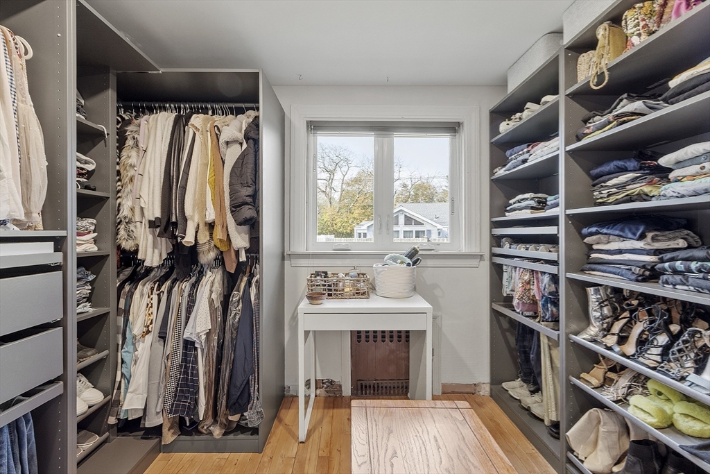 2 Summit Terrace Peabody, MA 01960 - Photo 22 of 39 a view of walk in closet with clothes and shoes