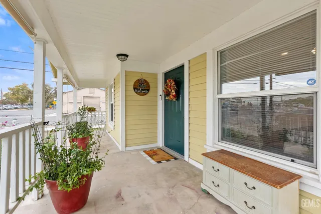 a outdoor space with furniture