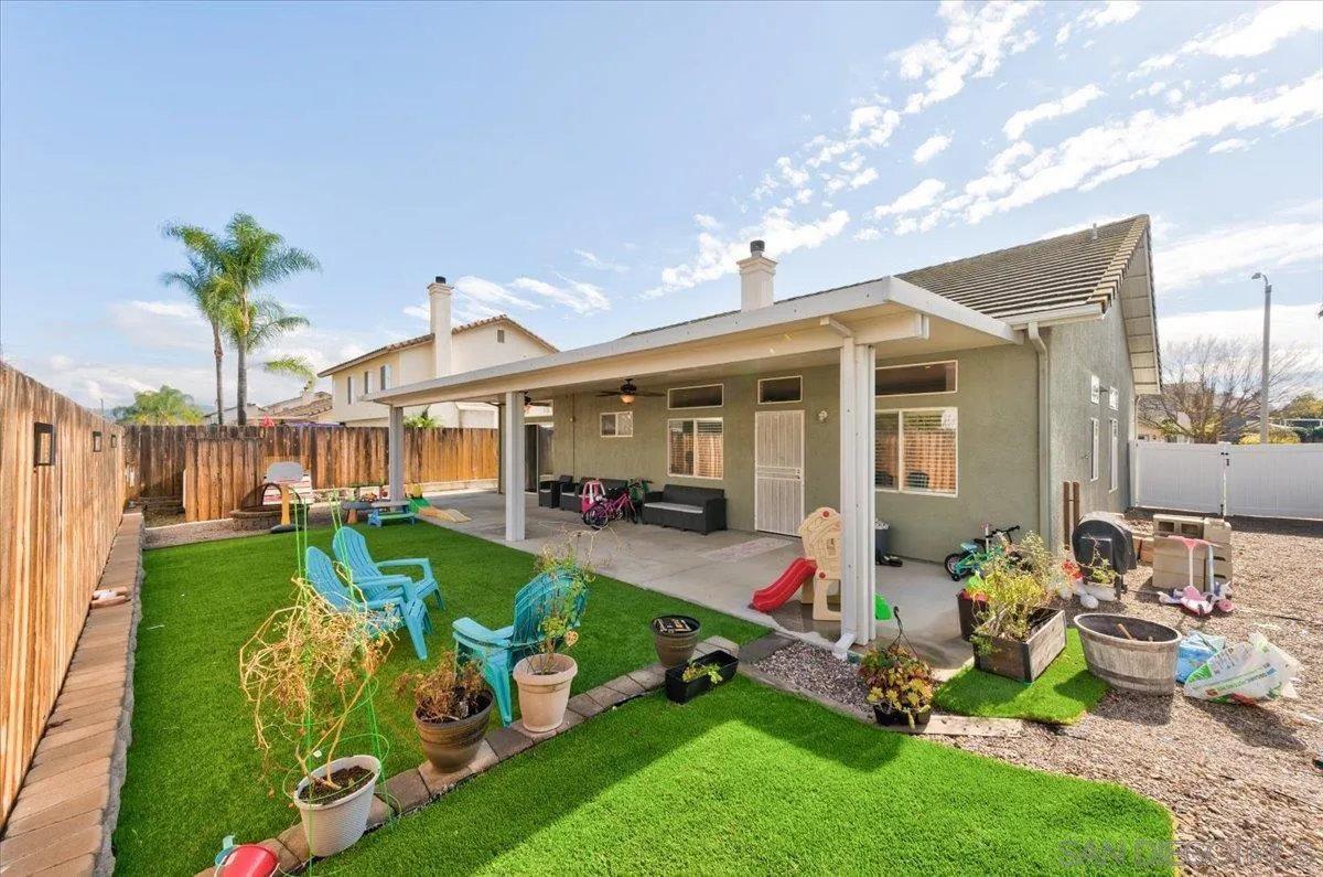 1359 H Street Ramona, CA 92065 - Photo 32 of 52 a front view of house with yard outdoor seating and patio