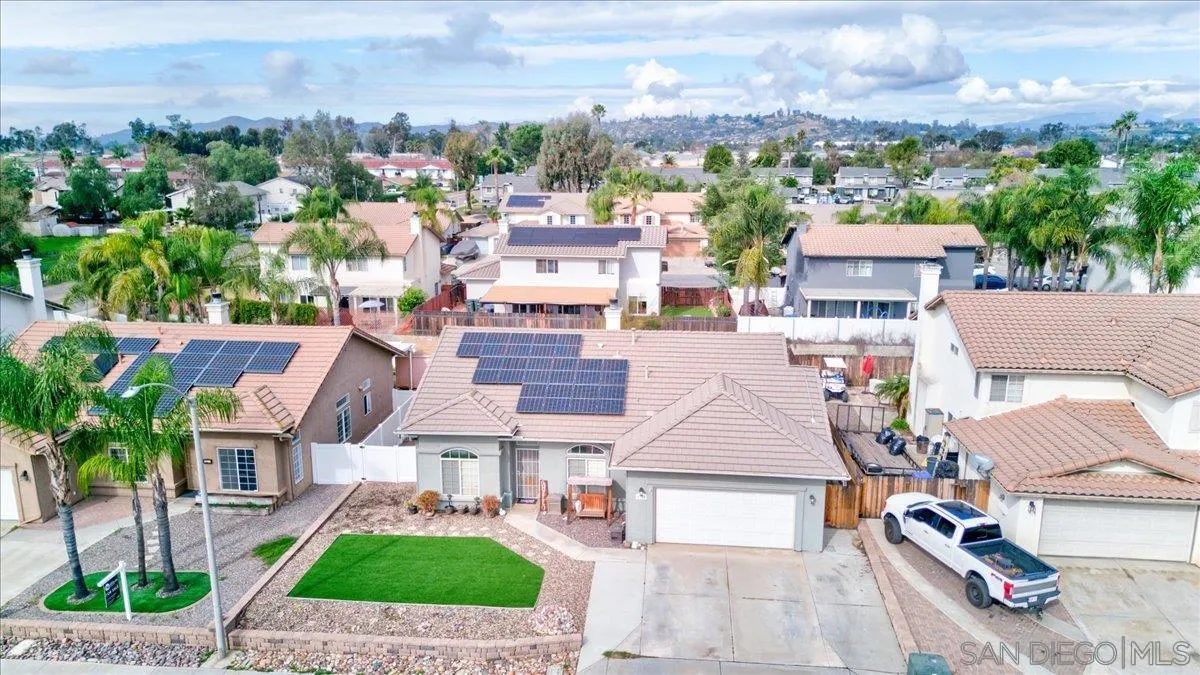 1359 H Street Ramona, CA 92065 - Photo 40 of 52 a view of a city with lot of houses