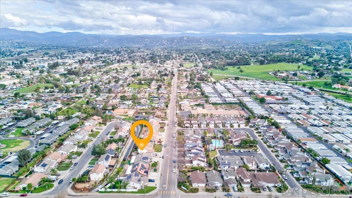 1359 H Street Ramona, CA 92065 - Photo 45 of 52 an aerial view of multiple house