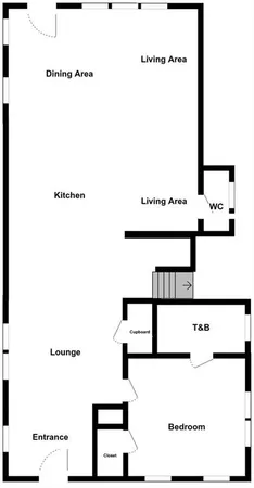 a picture of a floor plan