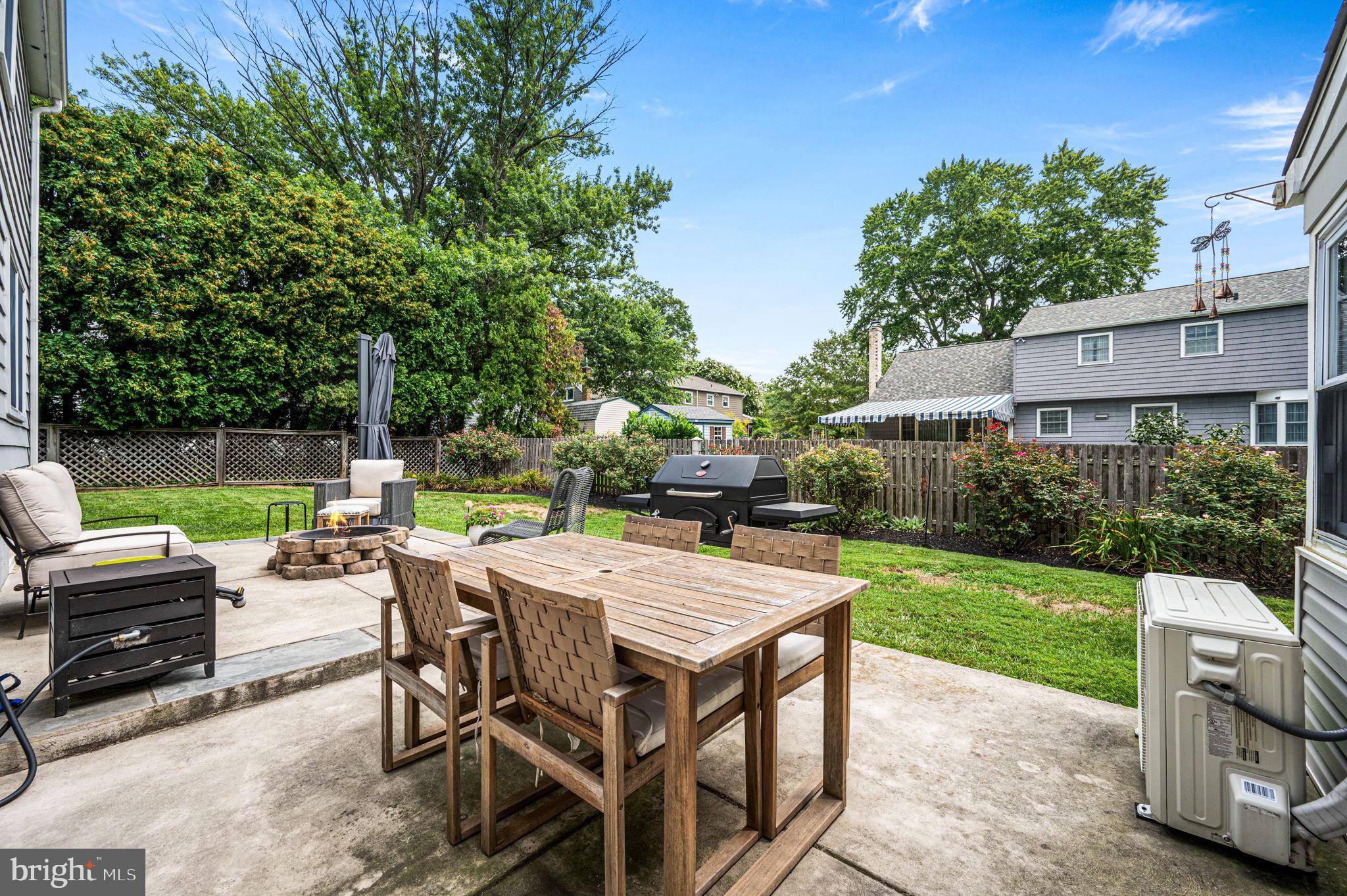 502 Brookhaven Road Wallingford, PA 19086 - Photo 40 of 48 Patio with firepit