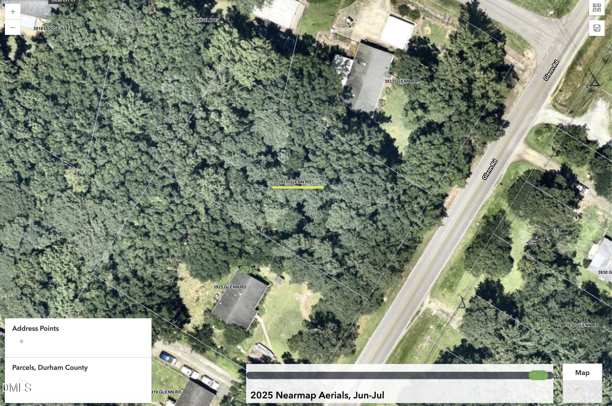 3927 Glenn Road Durham, NC 27704 - Photo 6 of 6 GIS Overview