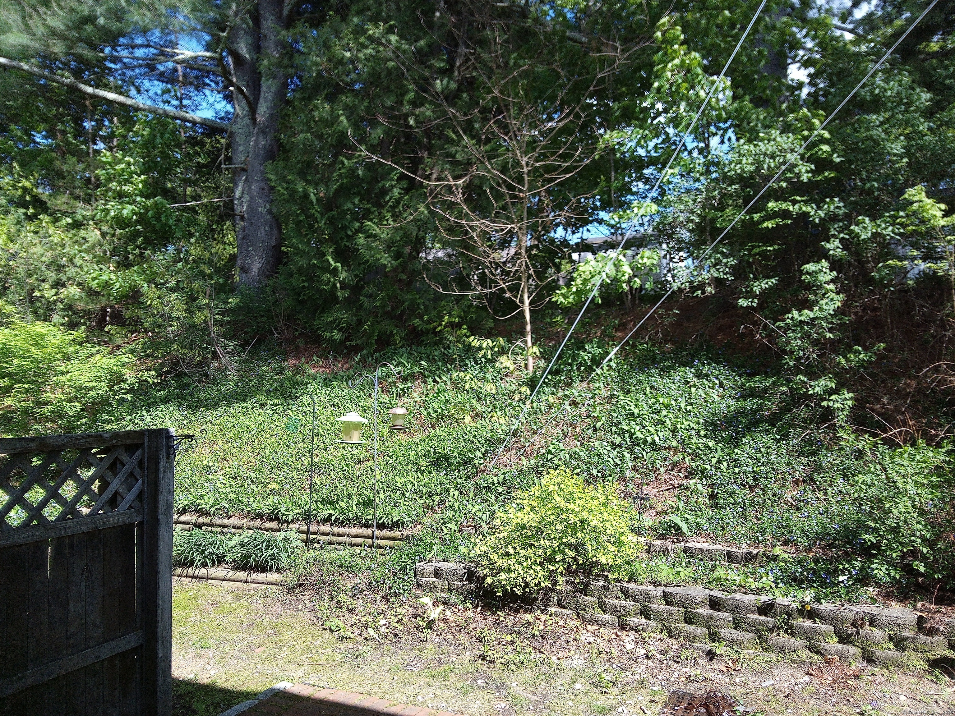 74 Washington Road, Unit 16 Woodbury, CT 06798 - Photo 25 of 25 a view of a garden from a bench