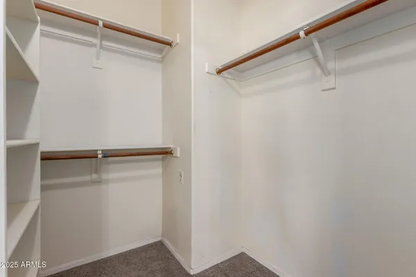 a view of walk in closet