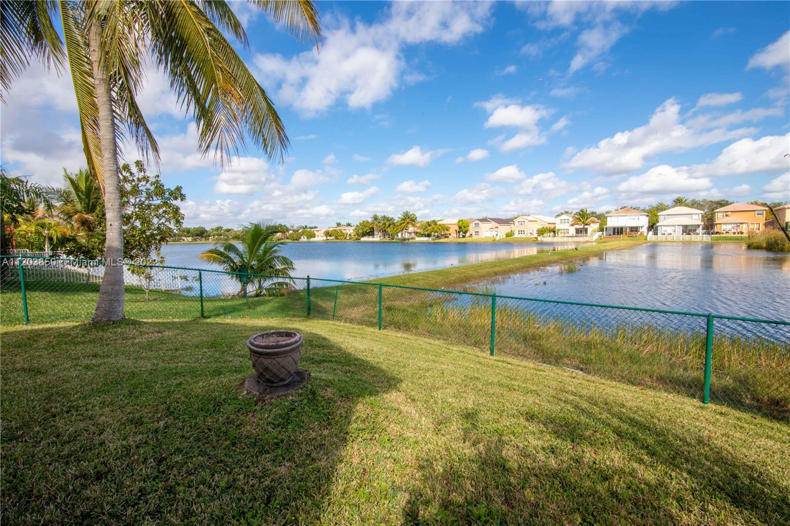 14821 Southwest 20th Street Miramar, FL 33027 - Photo 35 of 50 a view of a lake with houses