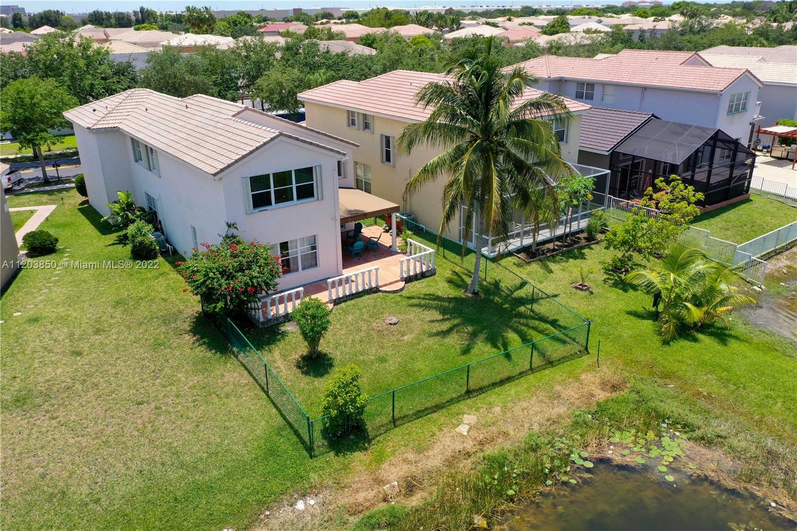 14821 Southwest 20th Street Miramar, FL 33027 - Photo 45 of 50 an aerial view of residential houses with yard