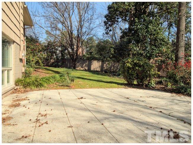 3309 Leonard Street Raleigh, NC 27607 - Photo 16 of 21 a view of a backyard of the house