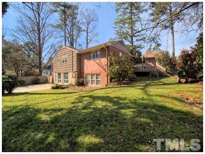 3309 Leonard Street Raleigh, NC 27607 - Photo 18 of 21 a view of a house with a yard