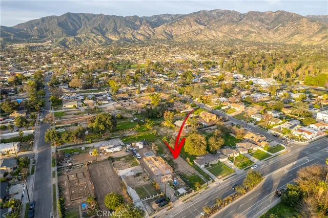 view of city and mountain