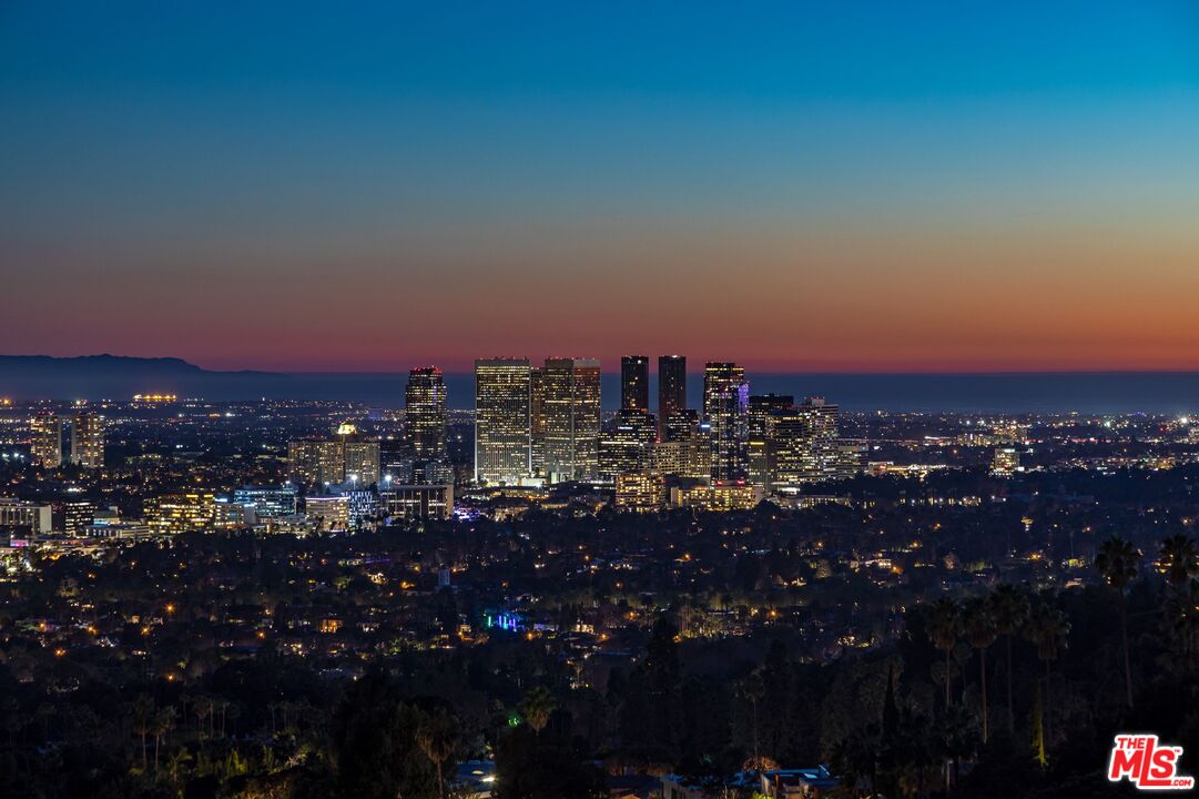 1039 Wallace Ridge Beverly Hills, CA 90210 - Photo 52 of 56 a view of a city