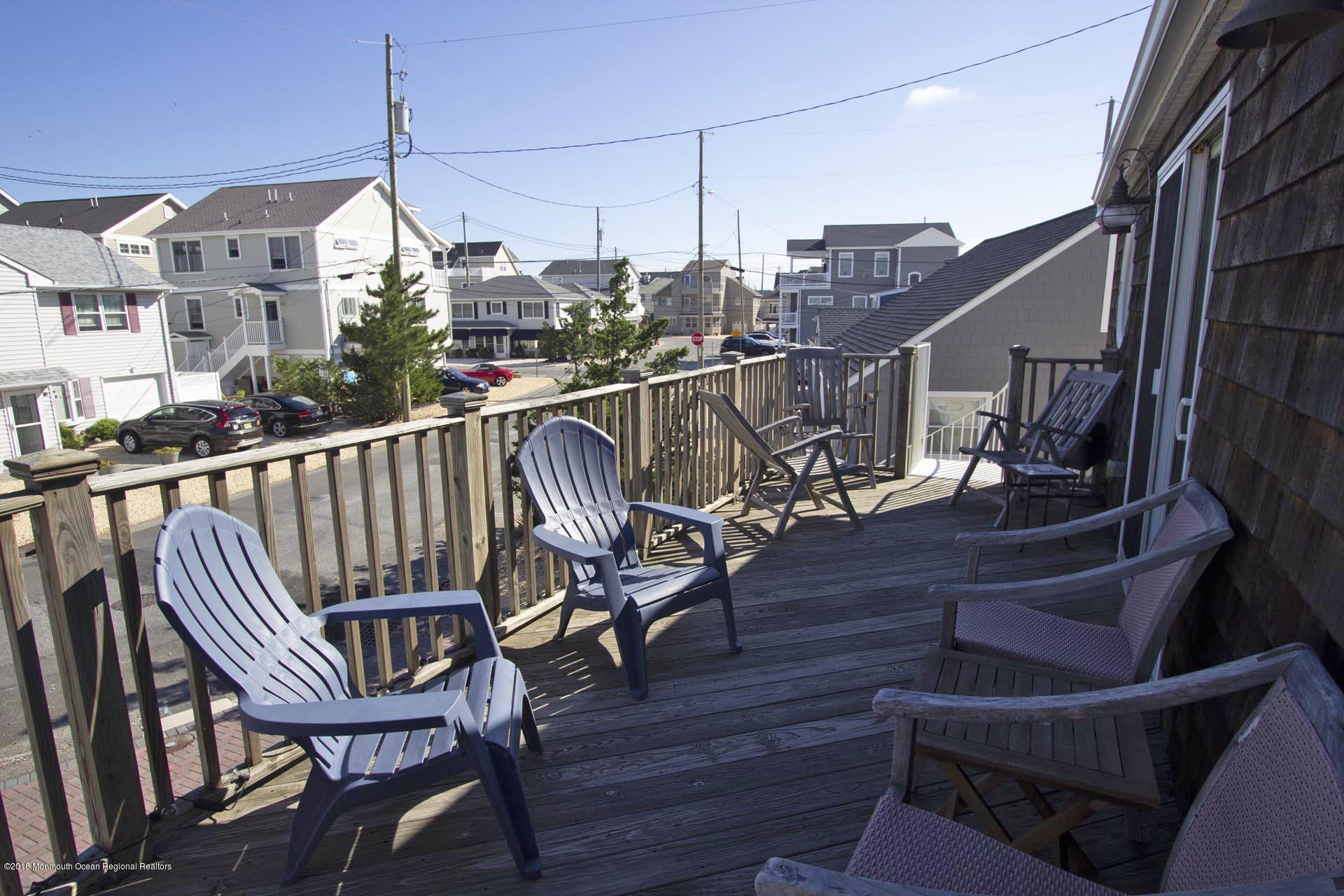 52 Fishermans Road Lavallette, NJ 08735 - Photo 50 of 74 a view of a chairs on the roof deck