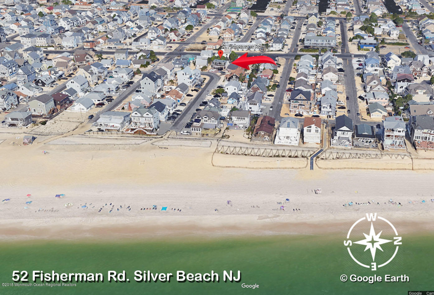 52 Fishermans Road Lavallette, NJ 08735 - Photo 74 of 74 a view of beach and ocean view