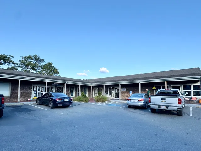 a car parked in front of building