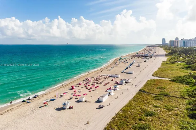 a view of a city with tall buildings