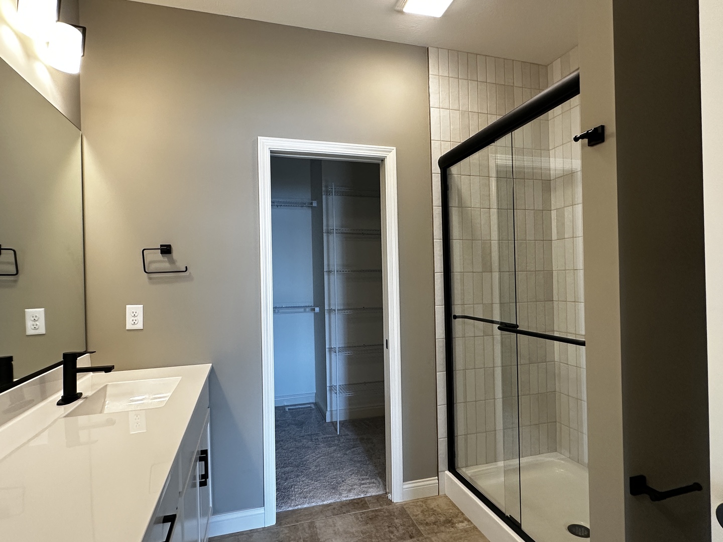 2523 Marble Road Normal, IL 61761 - Photo 13 of 23 a bathroom with a sink and a mirror