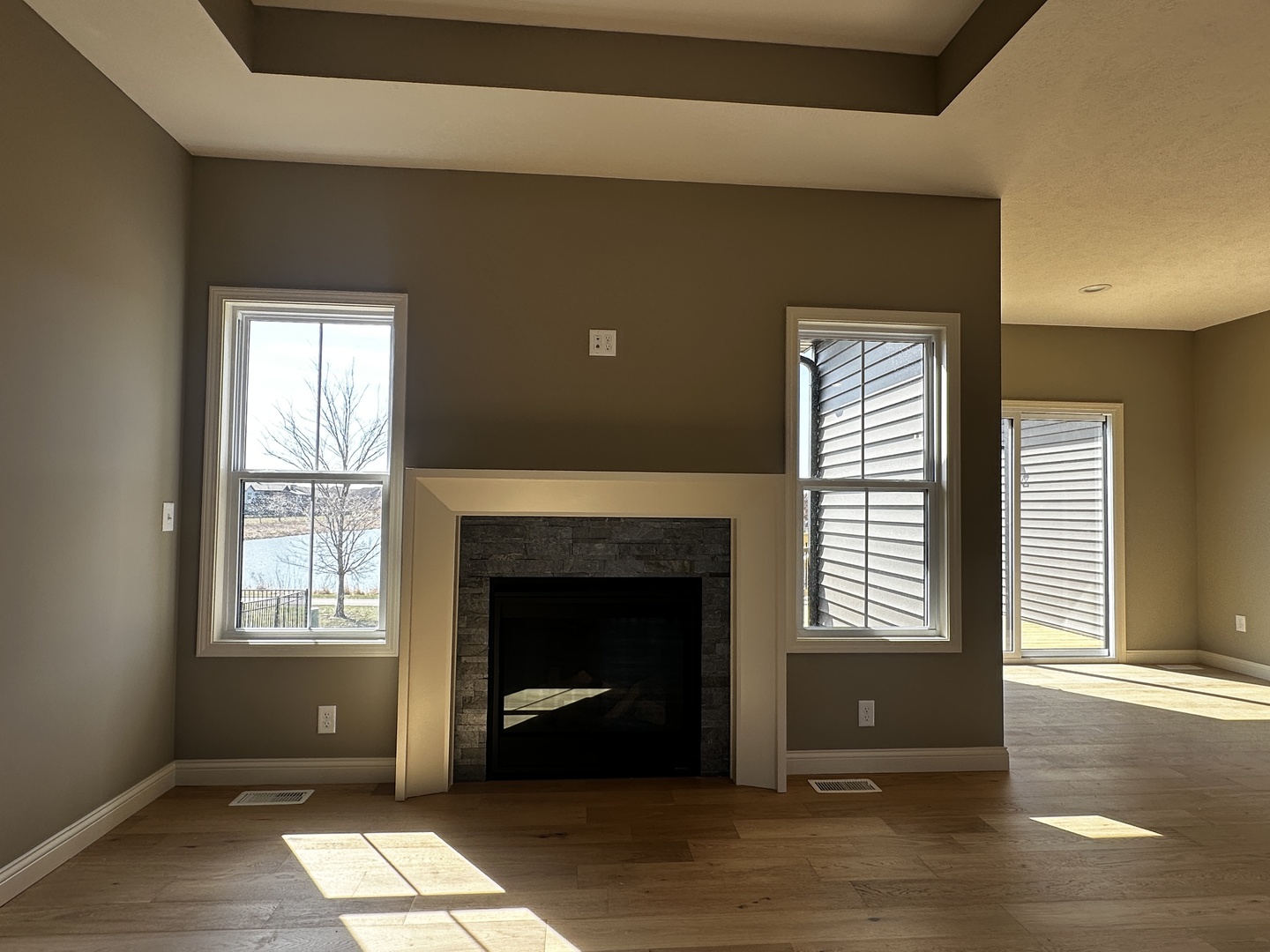 2523 Marble Road Normal, IL 61761 - Photo 10 of 23 a living room with furniture and a fireplace