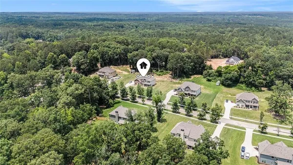 an aerial view of a