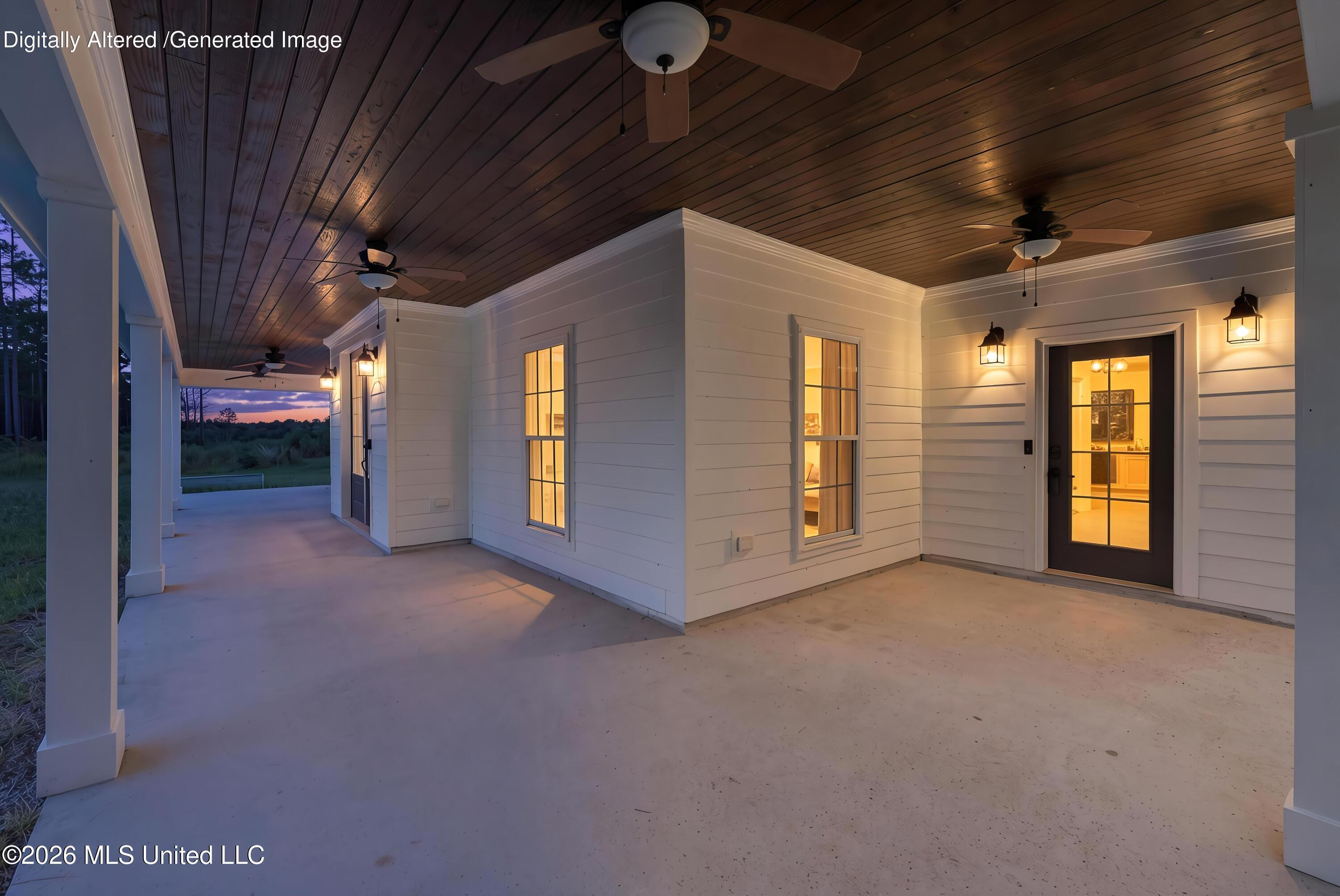 5110 Kiln Delisle Road Kiln, MS 39556 - Photo 81 of 89 Front porch