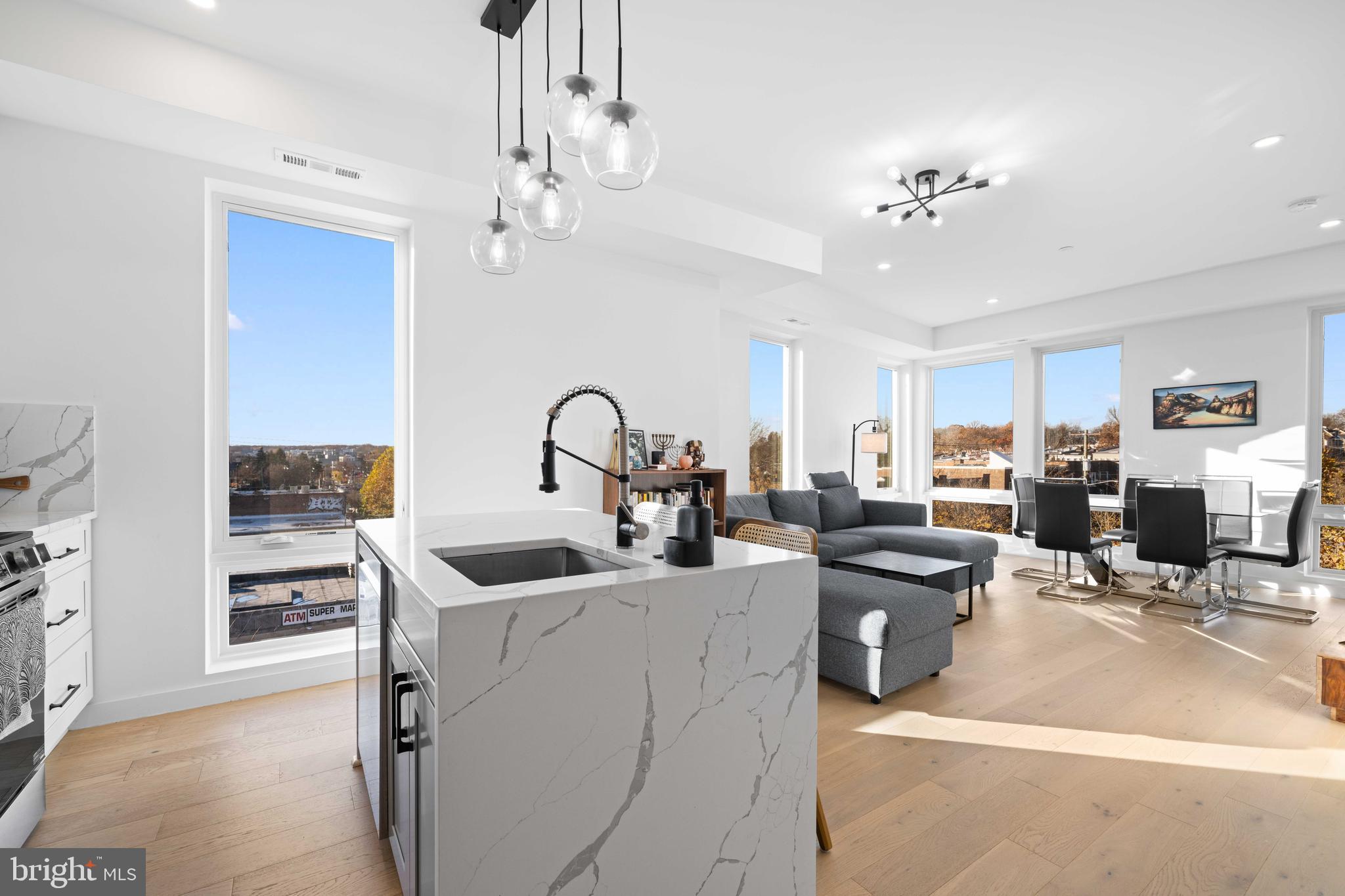 30 Kennedy Street Northwest, Unit 14 Washington, DC 20011 - Photo 13 of 40 a view of a dining room kitchen and a livingroom