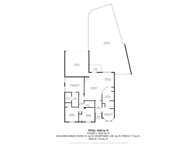 a picture of a floor plan