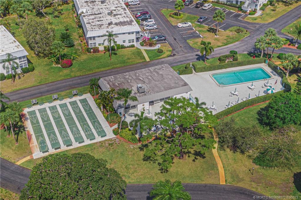 2929 Southeast Ocean Boulevard, Unit 1436 Stuart, FL 34996 - Photo 18 of 18 an aerial view of a house