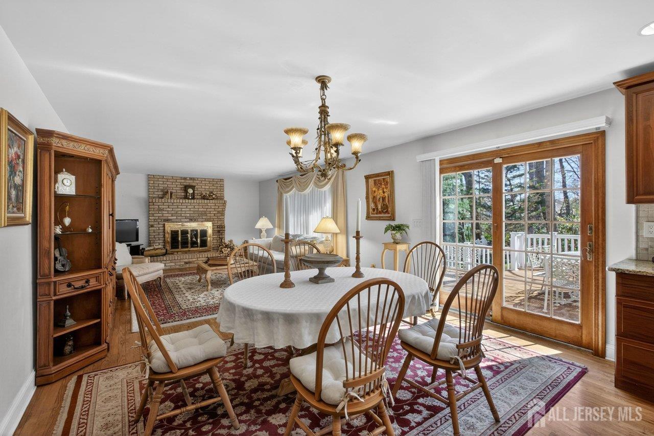 15 Cherokee Road East Brunswick, NJ 08816 - Photo 11 of 45 a view of a dining room with furniture window and outside view