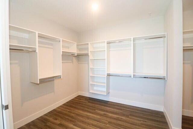 8653 Ivanhoe Drive Melbourne, FL 32940 - Photo 19 of 24 a view of an empty walk in closet