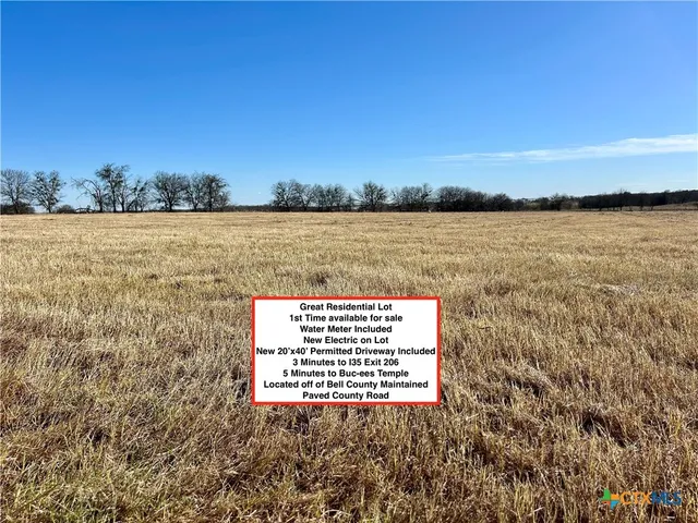 $130,000 | 1 Bottoms East Road, Temple, TX 76501