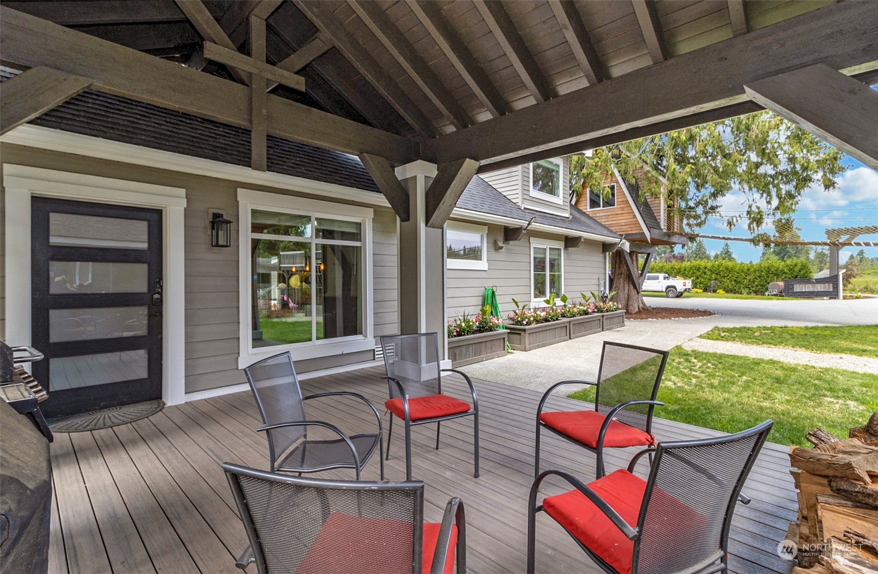 5124 Schwarzmiller Road Lake Stevens, WA 98258 - Photo 7 of 32 a outdoor space with patio the couches and pool