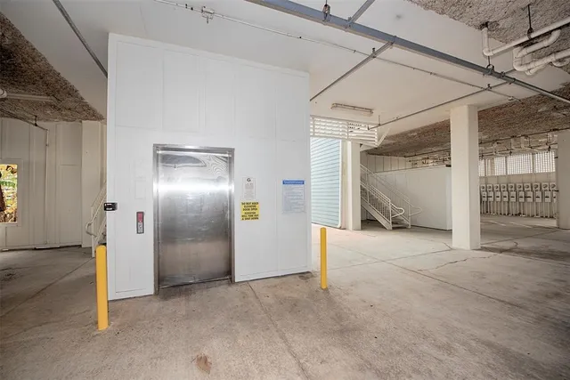 a view of swimming pool with a yard