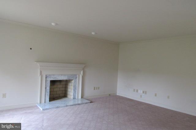 8401 Rocky Springs Road Frederick, MD 21702 - Photo 6 of 23 an empty room with a fireplace