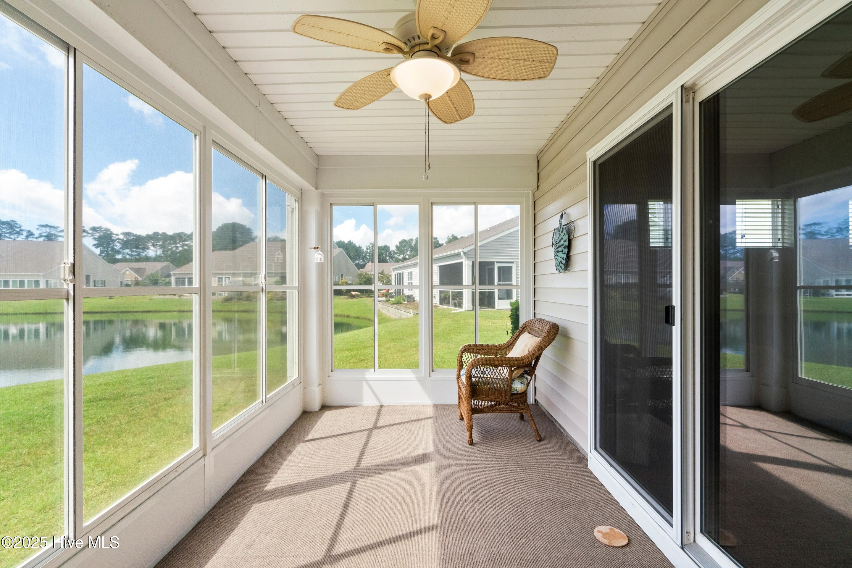 1069 Chadsey Lake Drive Calabash, NC 28467 - Photo 26 of 46 Sunroom