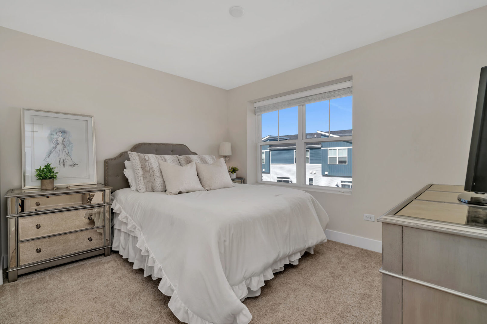 4133 Calder Lane Aurora, IL 60504 - Photo 24 of 31 a bedroom with a bed and a window