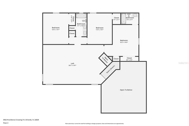 $580,000 | 5963 Providence Crossing Trail, Orlando, FL 32829